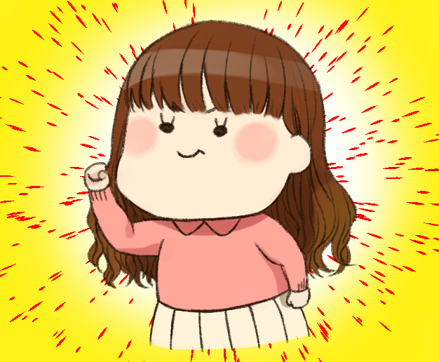 決意みなぎる絵